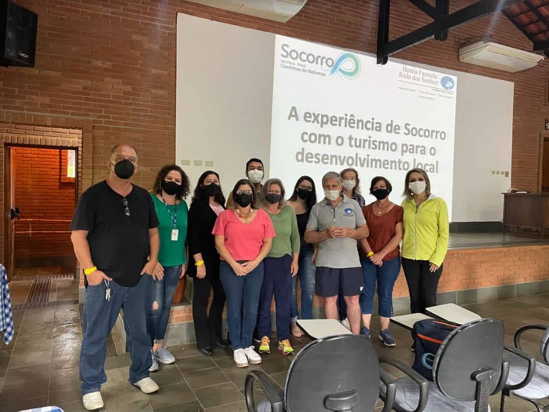 Grupo do SENAC de Louveira em Palestra com José Fernandes Franco, Diretor Geral da Rede dos Sonhos Hotéis Fazenda