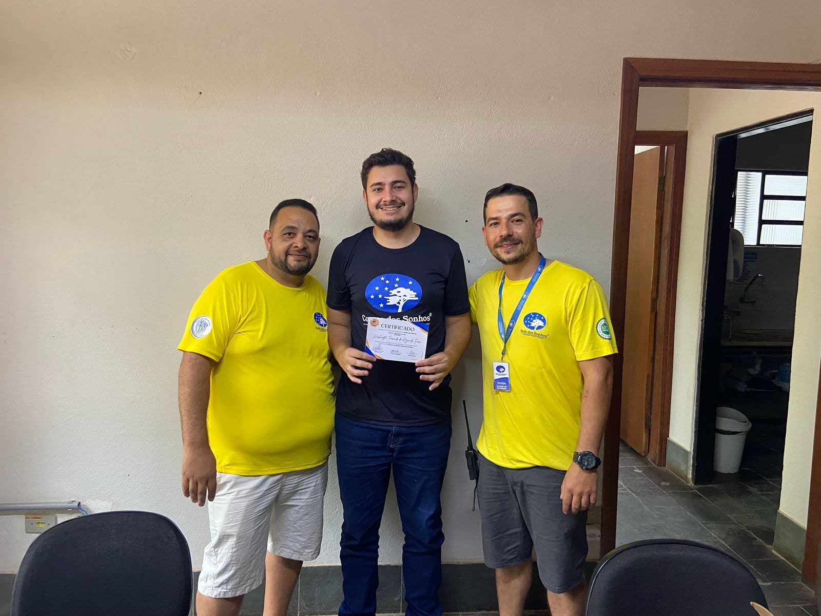Campo dos Sonhos celebra a entrega dos primeiros certificados aos colaboradores destaques de Janeiro!
