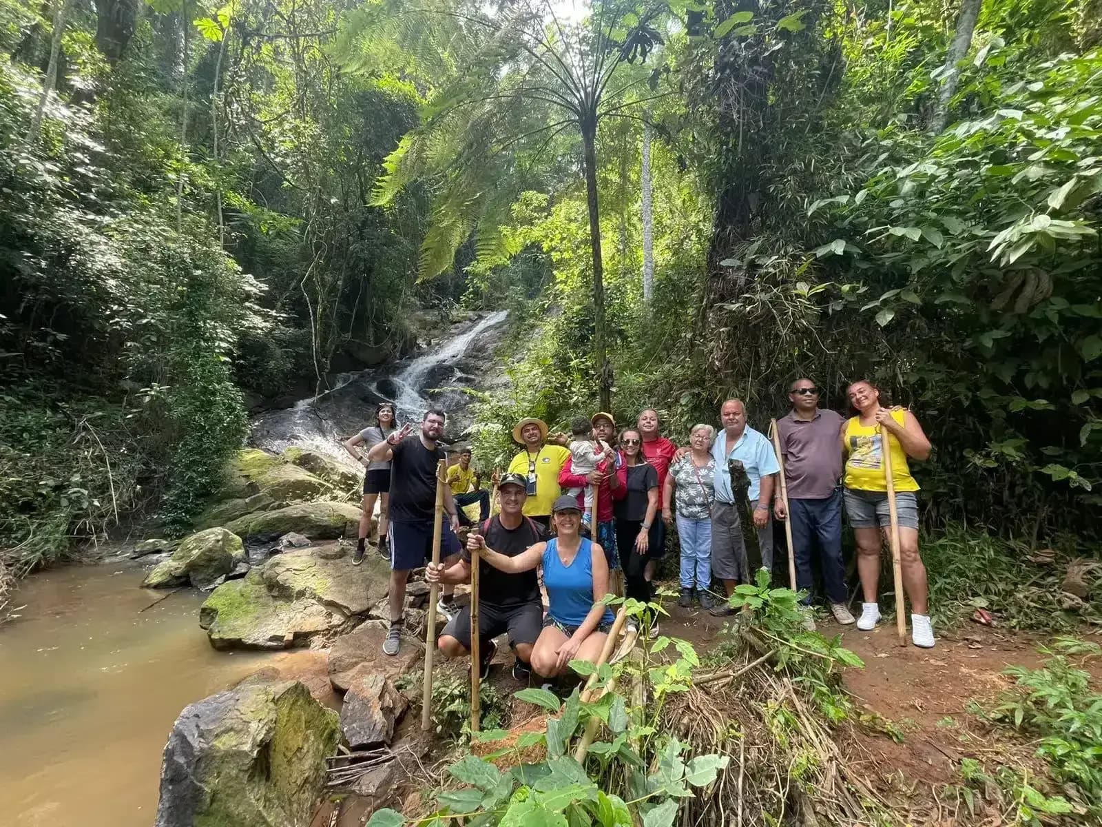 Cachoeira na Serra da Mantiqueira