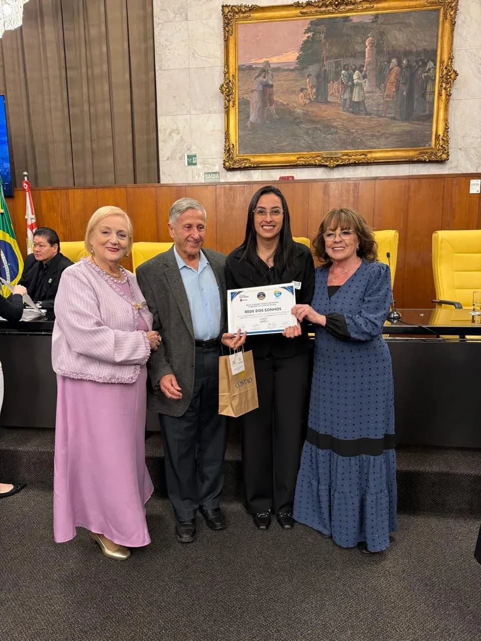 Rede dos Sonhos recebe Selo Turismo Amigo do Idoso em evento de lançamento do IBTUR 50+