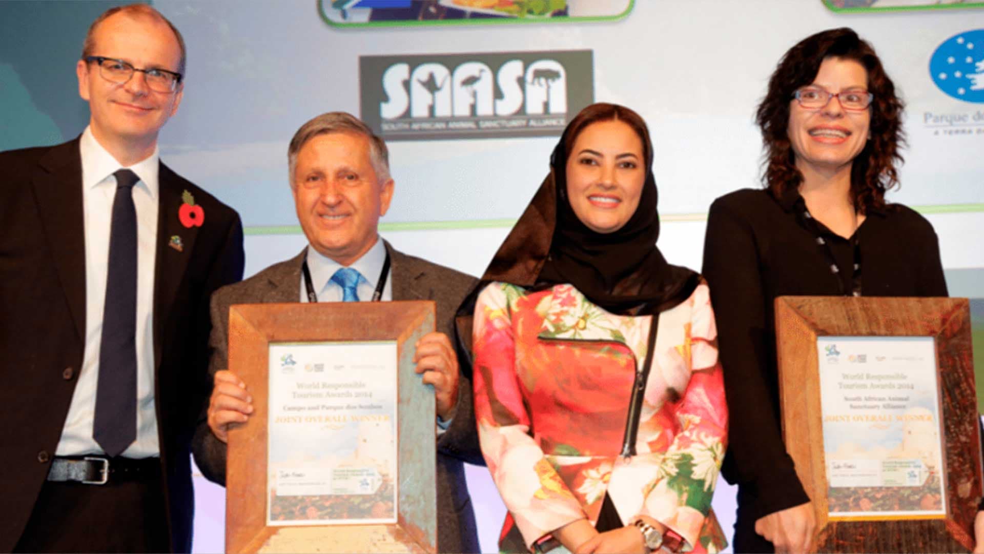 CAMPO DOS SONHOS E PARQUE DOS SONHOS RECEBEM PRÊMIO INTERNACIONAL NA WTM EM LONDRES