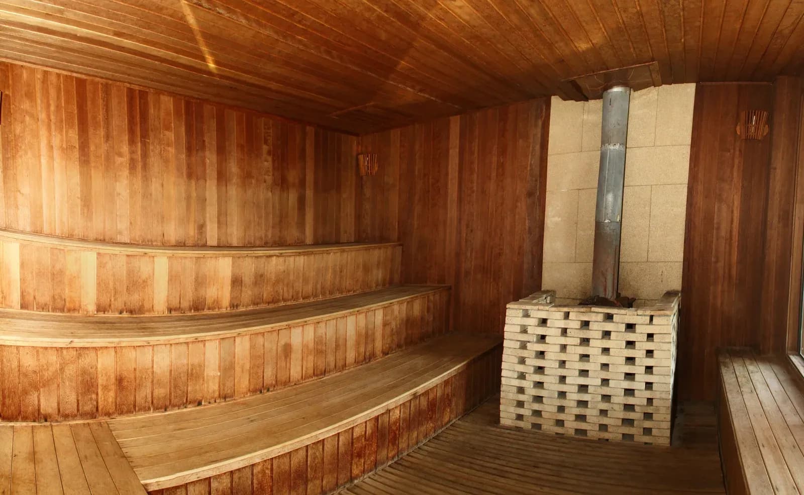Sauna seca da Rede dos Sonhos (foto: Cuca Jorge)