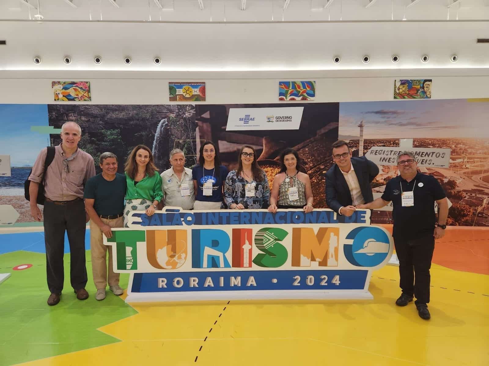 Socorro esteve presente no Salão Internacional de Turismo de Roraima com palestras de Jaqueline e José Fernandes